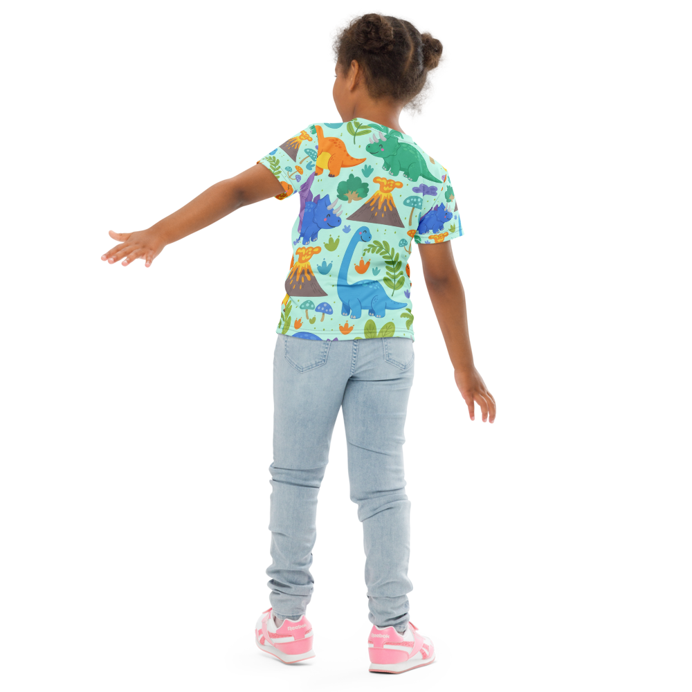 Dinosaur Adventure Kids T-Shirt 7
