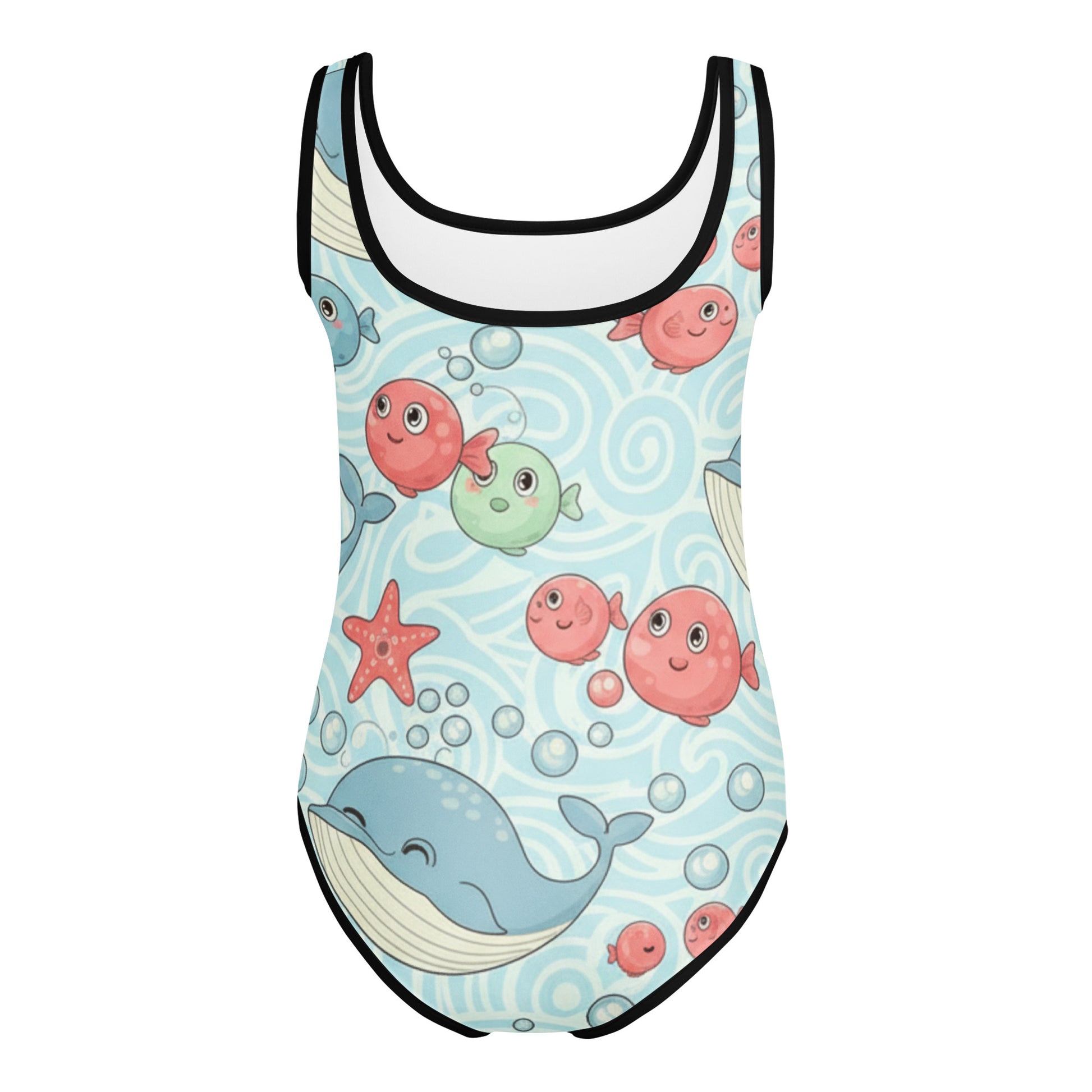 All-Over Print Kids Swimsuit 7