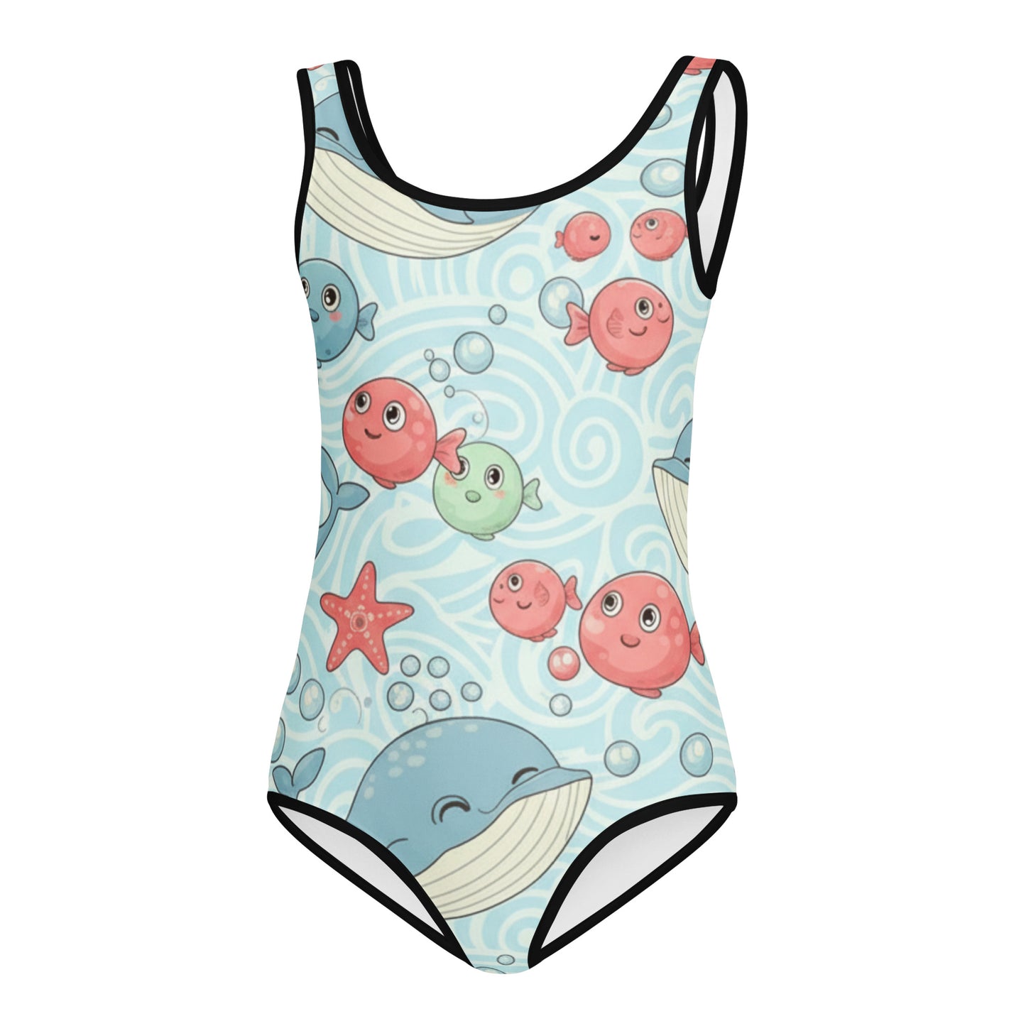 All-Over Print Kids Swimsuit 7