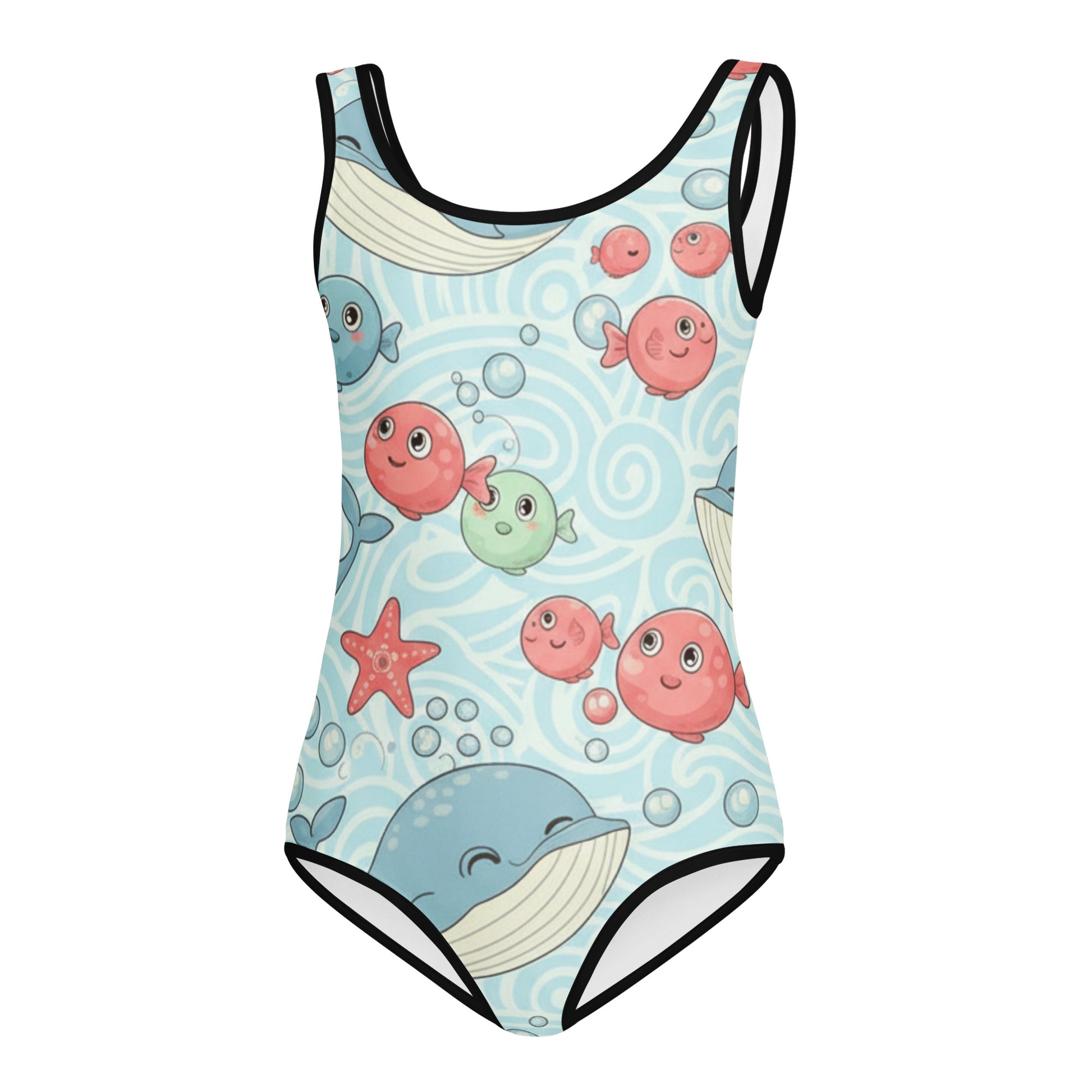 All-Over Print Kids Swimsuit 7