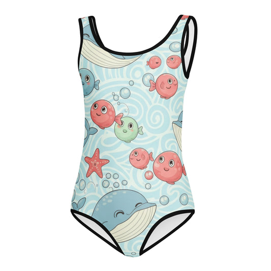 All-Over Print Kids Swimsuit 7