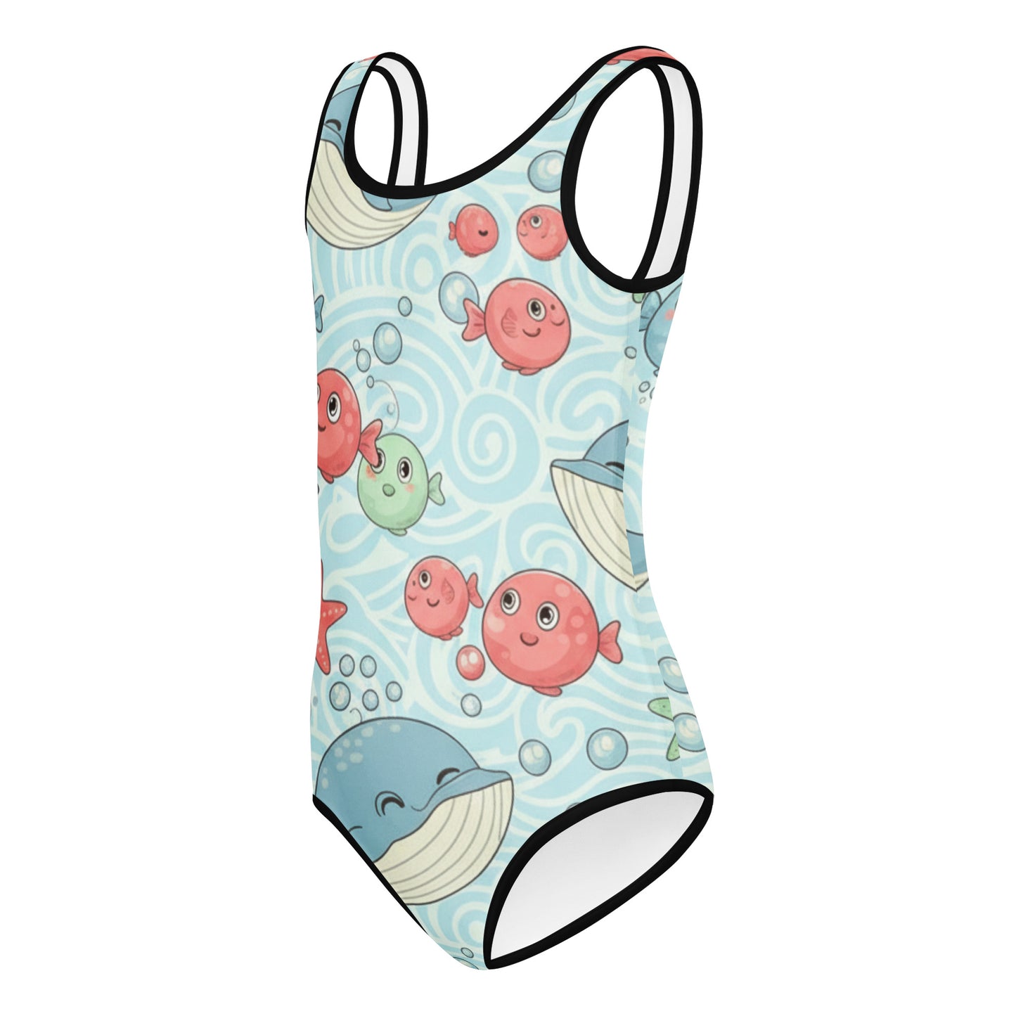 All-Over Print Kids Swimsuit 7