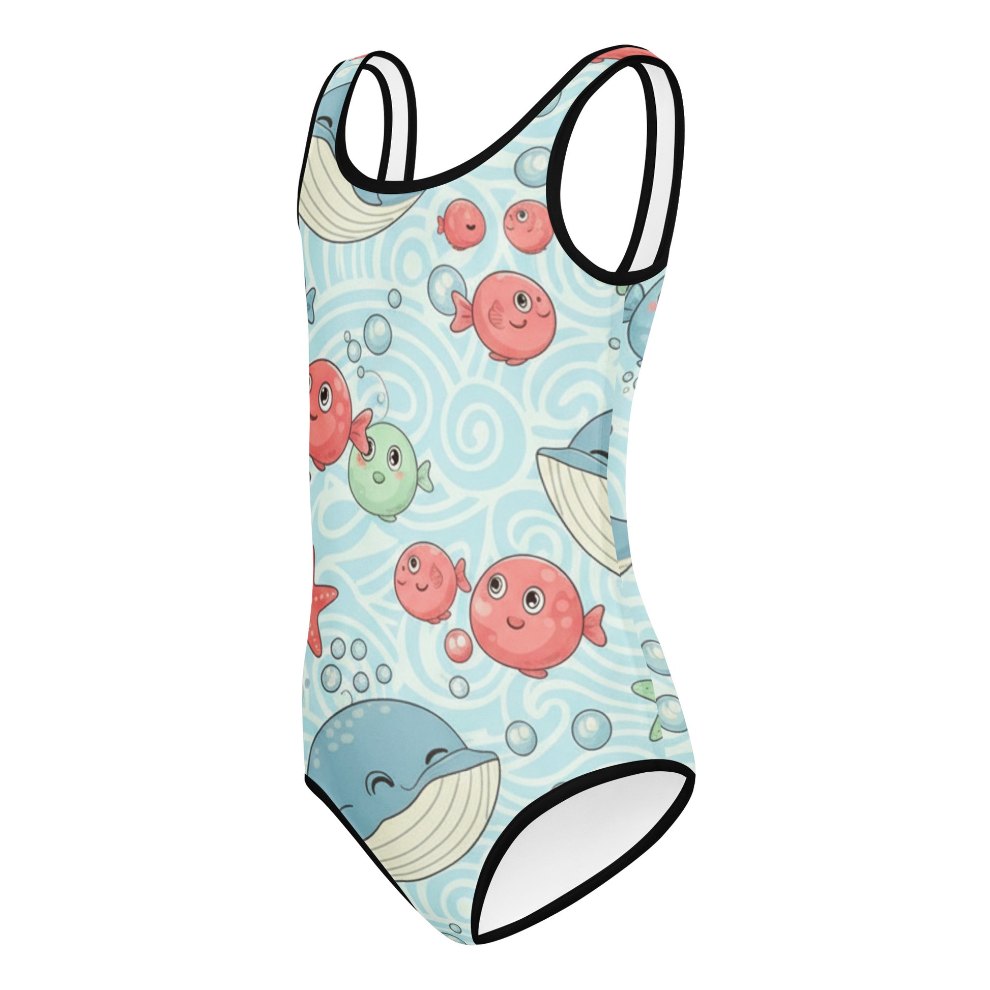 All-Over Print Kids Swimsuit 7