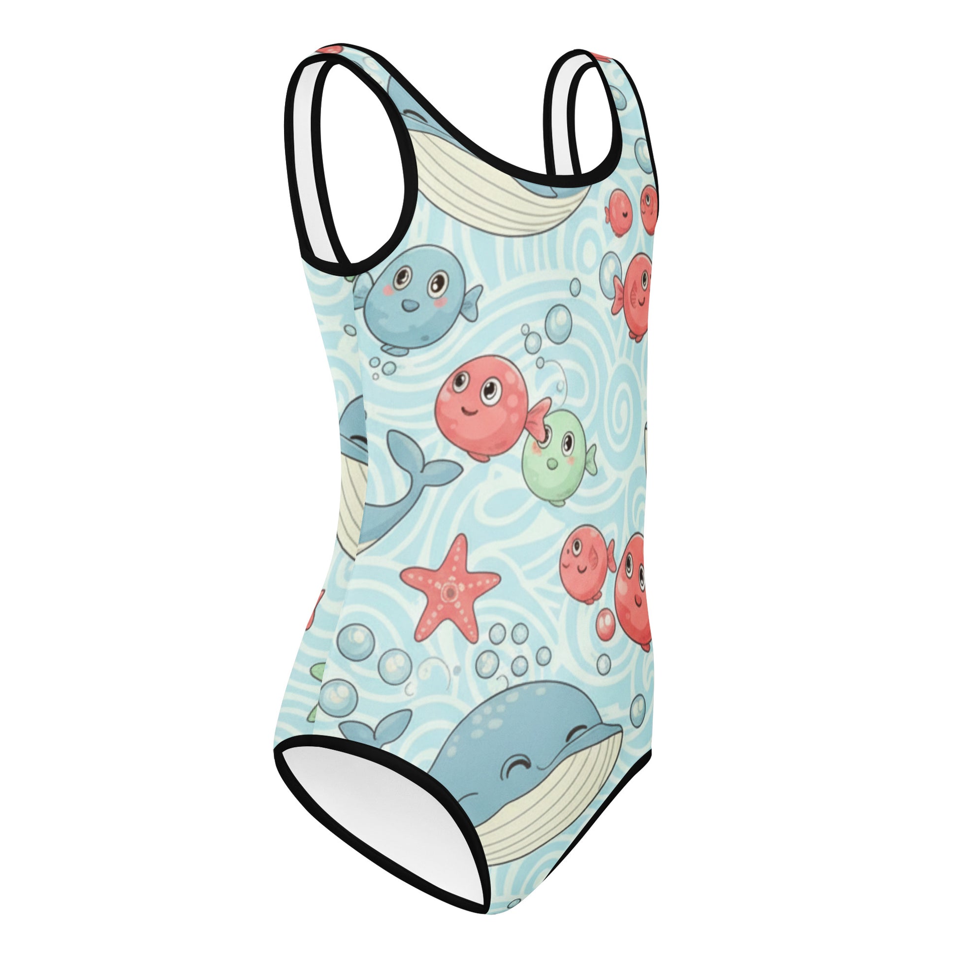 All-Over Print Kids Swimsuit 7