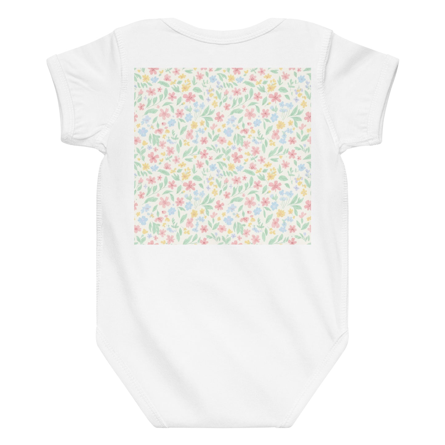 Spring Floral Baby Bodysuit