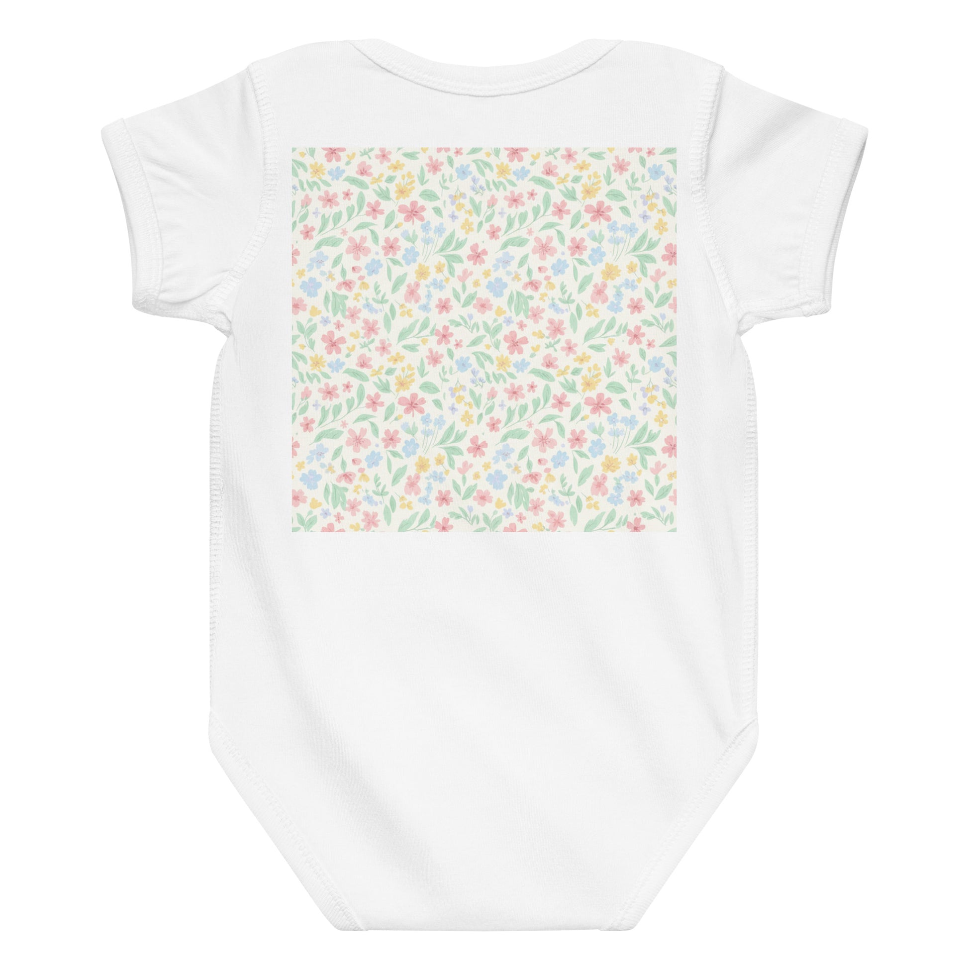 Spring Floral Baby Bodysuit