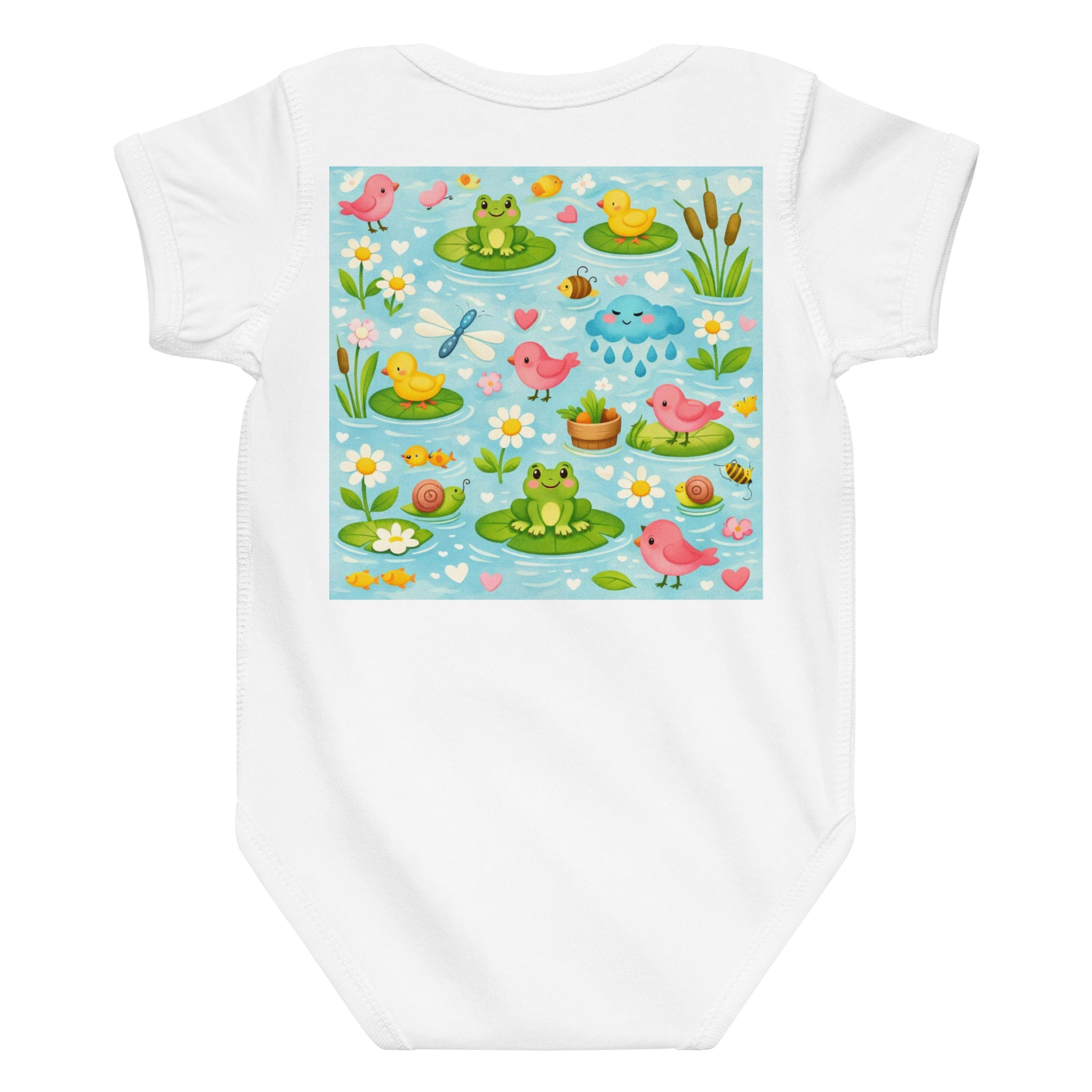 Baby Jersey Bodysuit — Soft Cotton Onesie for Infants