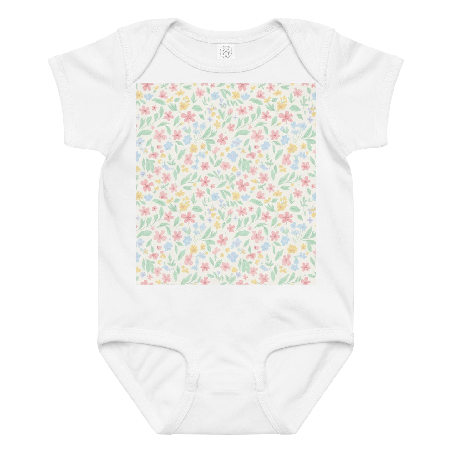 Spring Floral Baby Bodysuit