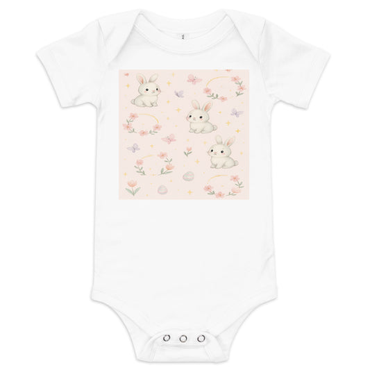 Baby short sleeve one piece 12-18m