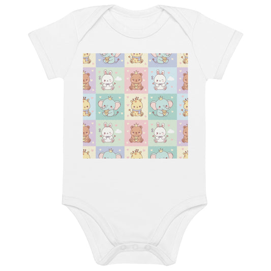 Organic cotton baby bodysuit 12-18m