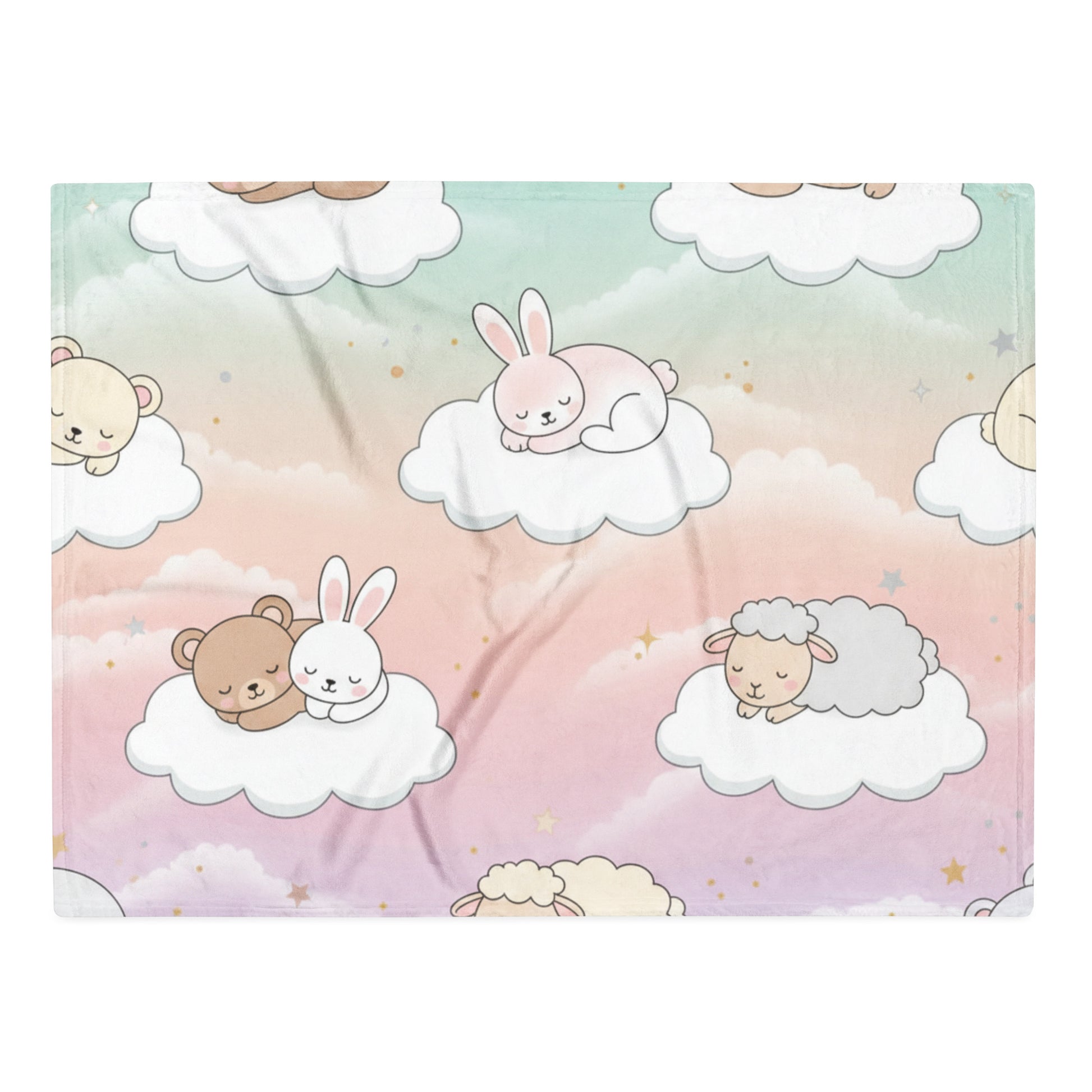 Cloud Dreams Baby Blanket 30″×40″
